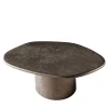 Atollo Bronze-Colored Textured Medium Coffee Table by CSM