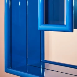 Atrio Blue Details Wall Mirror