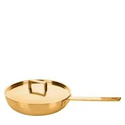 Attiva Gold 26 cm Frying Pan with Handle and Lid