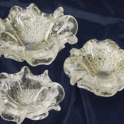 Aura Crystal and Gold Ashtray