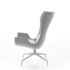 Aura Gray Armchair by Rainlight and Centro Progetti Tecno