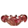 Aura Red and Gold Ashtray