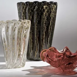 Aura Red and Gold Ashtray