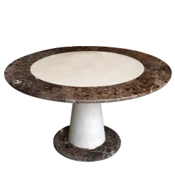 Aurelio Emperador Marble Dining Table