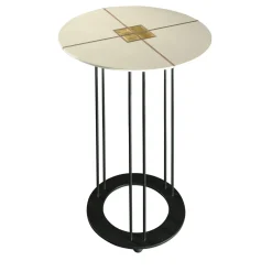 Aureola Ivory Tall Bistro Table