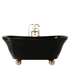 Aurora Bijoux Painted Black Bathtub