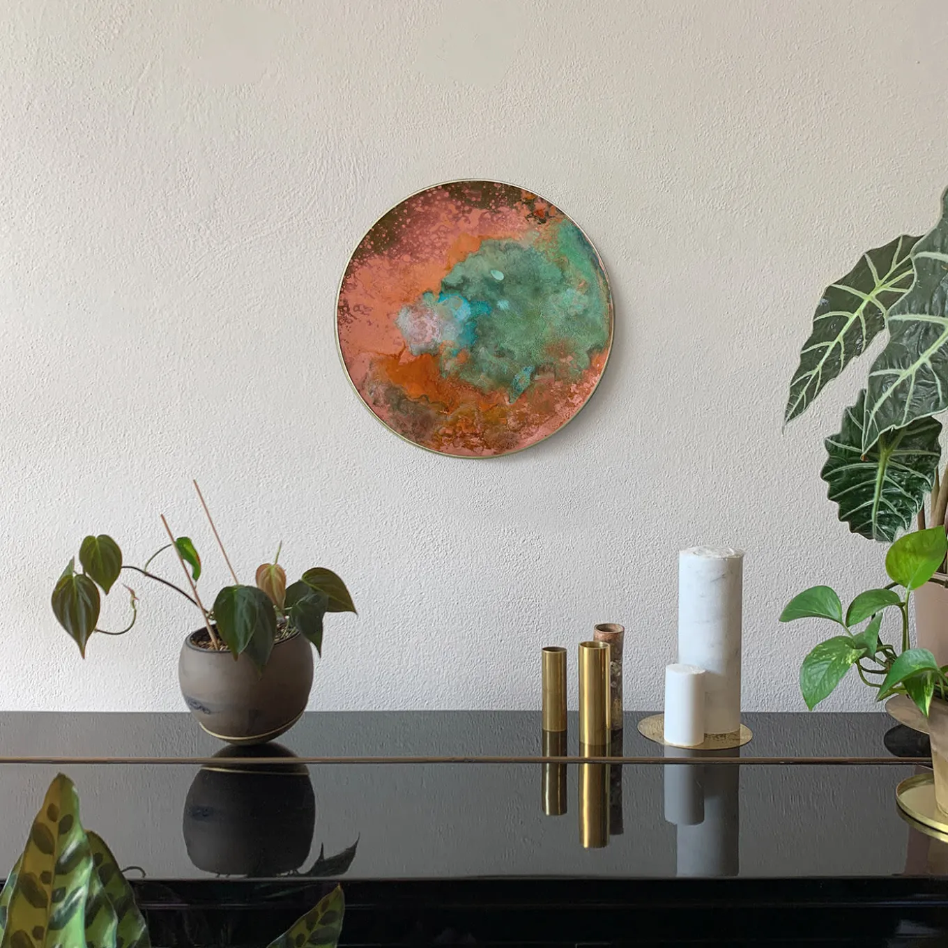 Aurora Decorative Disk #3