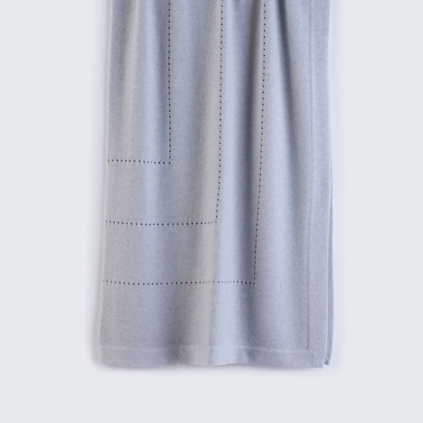 Aurora Pearl Gray Blanket