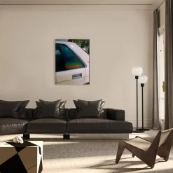 Automobile Beige Photographic Print