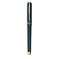 Avatar Anniversary Green Medium Fountain Pen with Gold Trim