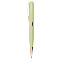 Avatar Fancy Mint Ballpoint Pen with Gold Trim