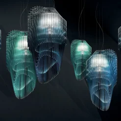 Avia Edition M Blue Suspension by Zaha Hadid