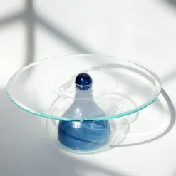 Avio Blue Miya Low Coffee Table - Collector's Edition by Elena Salmistraro