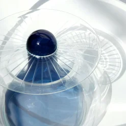 Avio Blue Miya Low Coffee Table - Collector's Edition by Elena Salmistraro