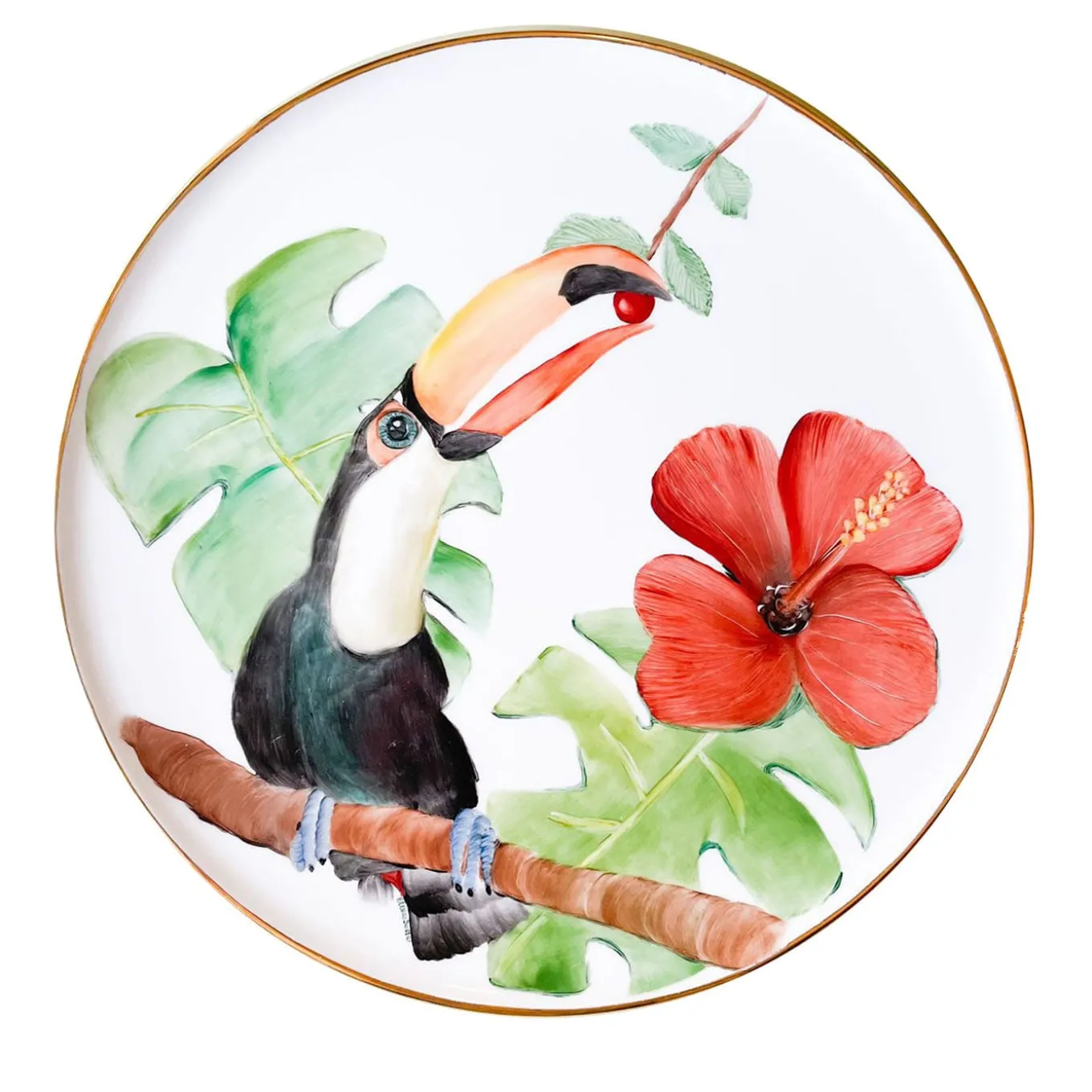 Avis Tucano Polychrome Large Plate