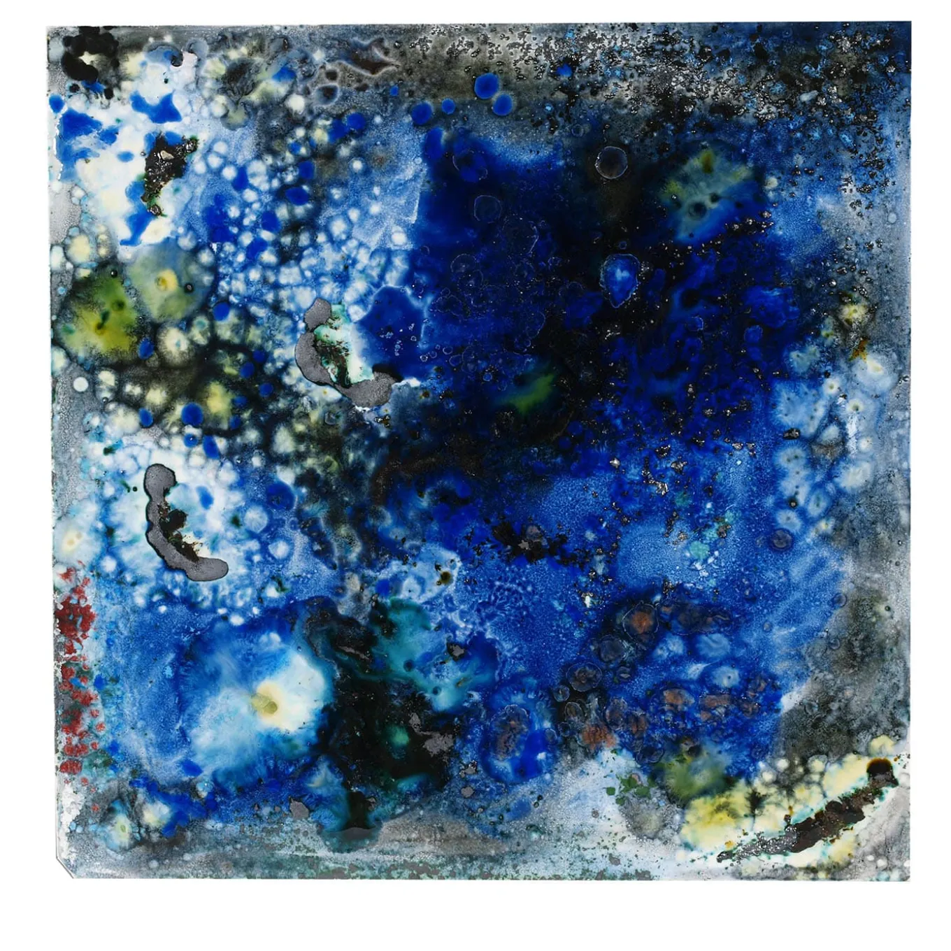 Avvistamenti Lunari - 2019 Decorative Ceramic Panel by Ennio Nonni