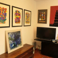 Avvistamenti Lunari - 2019 Decorative Ceramic Panel by Ennio Nonni