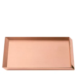 Axonometry A4 Desk Copper Tray by Elisa Giovannoni