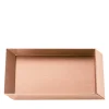 Axonometry Copper Small Rectangular Tray in Copper By Elisa Giovannoni