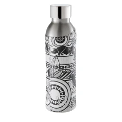 B Bottle Sublime Braid Black and White 500 ml Thermal Bottle
