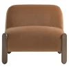 Babà Soft 875 Brown Lounge Chair by Emilio Nanni