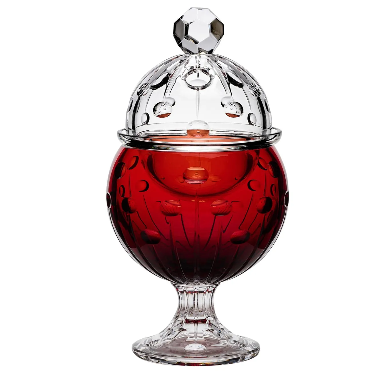 Baba red incense burner