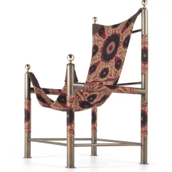 Babel Brown Foldable Travel Chair and Trunk