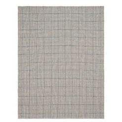 Babette Double-Sided Checkered Small Blanket