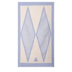 Baby Harlequin Baby Blue Fancy Plaid