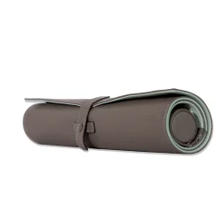 Backgammon Soft Travel 30 Luna Gray Leather Board Game