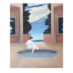 Bagnante Bianca Painting