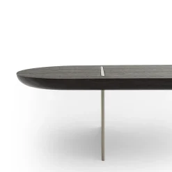 Baguette Low Rounded Oak Coffee Table