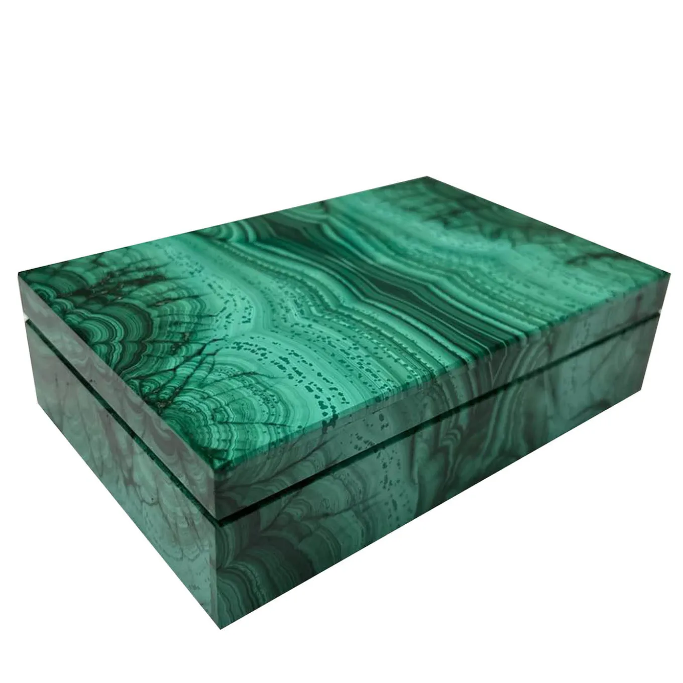 Bahria Malachite Jewelry Box