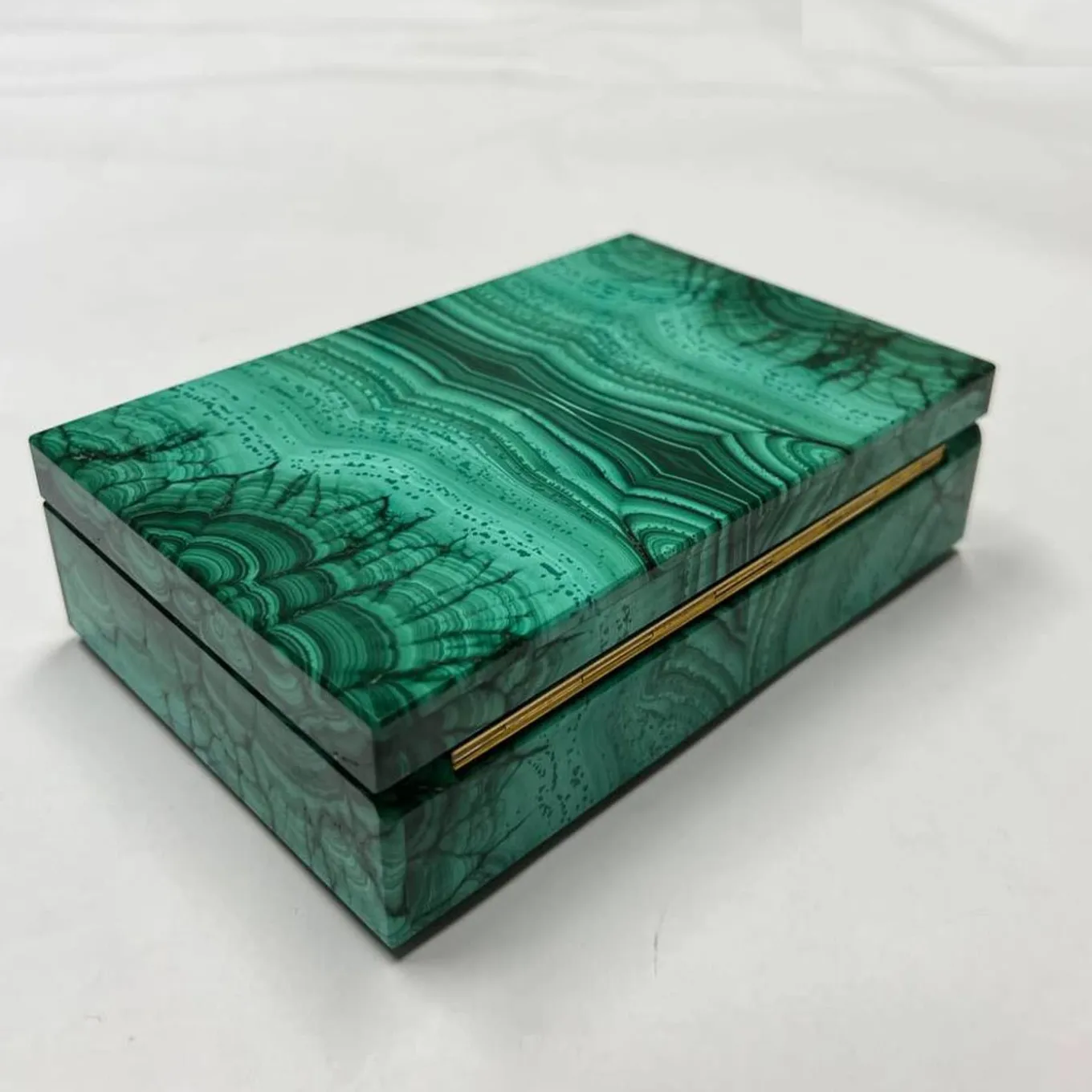 Bahria Malachite Jewelry Box