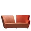 Baia Coral Fabric Sofa by La Récréation - P. A. Orecchioni Arch