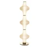 Baker Street Muse 3-Light Glass Floor Lamp