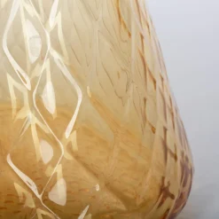 Balloton Set of 2 Conical Amber Vases