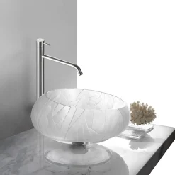 Bamboo Crystal Washbasin