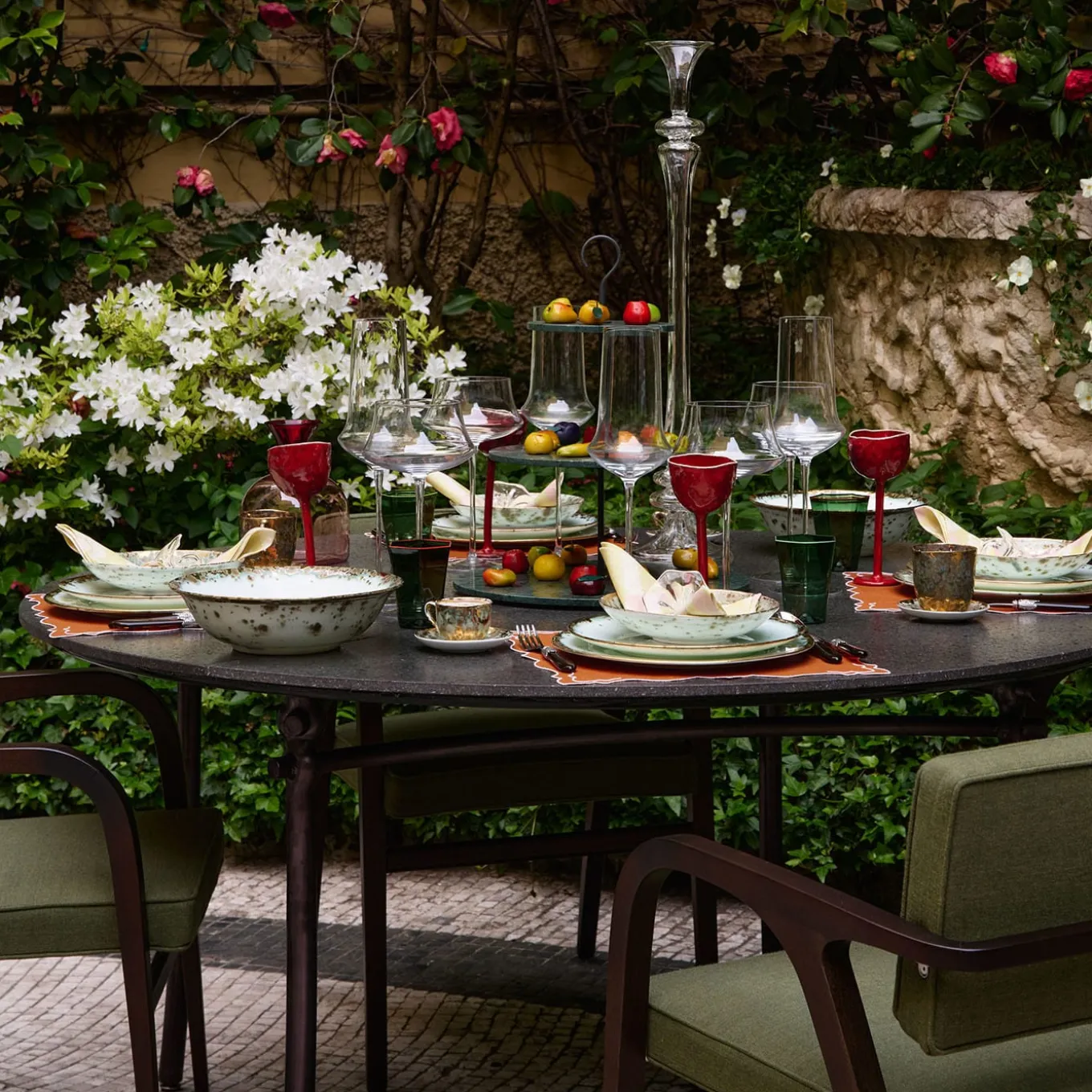 Bambusae Round Dining Table by Zanellato/Bortotto