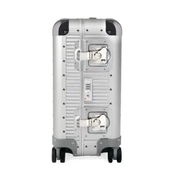 Bank S Moonlight Silver Metal Luggage