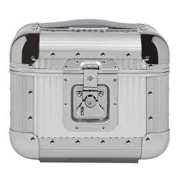 Bank S Vanity Case Moonlight Silver