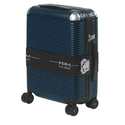Bank Zip Deluxe Blue Spinner 55 Medium Luggage