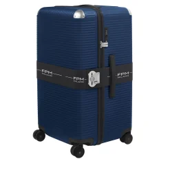 Bank Zip Dlx Trunk On Wheels M Navy Blue