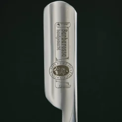 Barbarossa Tortoise Shell-Effect resin Straight Razor