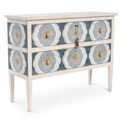 Barberini Deep Sea Blue Chest of Drawers
