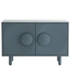 Bardot 2-Door Denim-Blue Sideboard