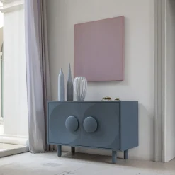 Bardot 2-Door Denim-Blue Sideboard