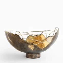 Bark Brass Bowl