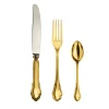 Barocco 2 Golden Fruit 3-Piece Cutlery Set