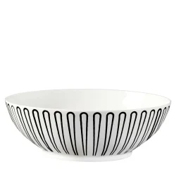 Baroqeat Black Large Bowl by Salvatore Spataro